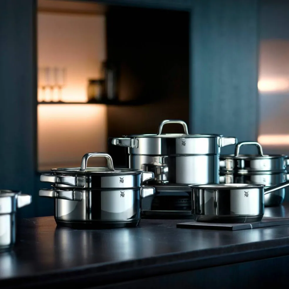 Compact Cuisine grytset, 5 delar inkl. 4 glaslock