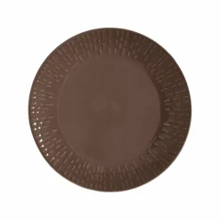 Confetti assiett 21 cm, chocolate