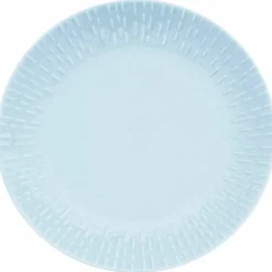Confetti desserttallrik 21 cm, aqua