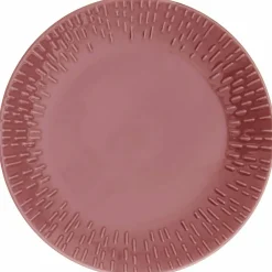 Confetti desserttallrik 21 cm, mustard