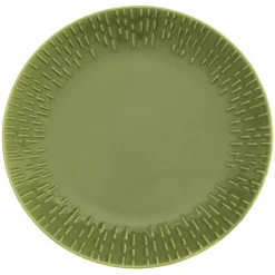 Confetti desserttallrik 21 cm, olive
