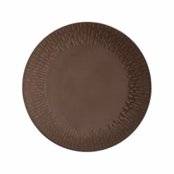 Confetti lunchtallrik 24 cm, chocolate
