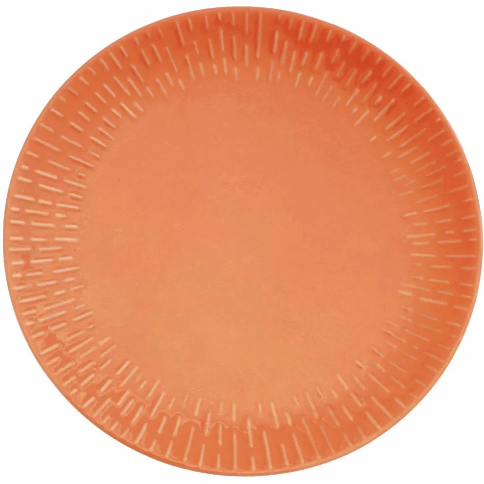 Confetti mattallrik 27,5 cm, apricot