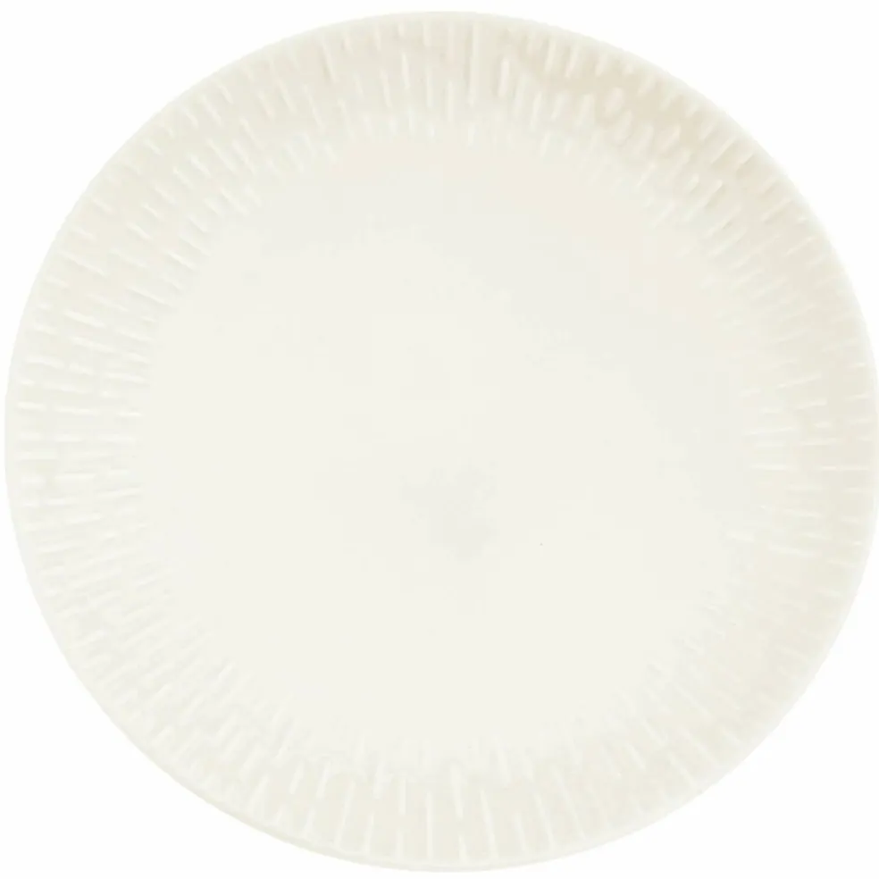 Confetti mattallrik 27,5 cm, vanilla