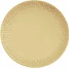 Confetti middagstallrik 27,5 cm, mustard