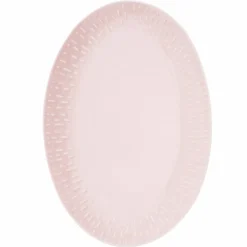 Confetti ovalt fat 36 × 25,5 cm, aqua