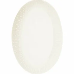 Confetti ovalt fat 36 × 25,5 cm, aqua