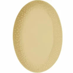 Confetti ovalt fat 36 × 25,5 cm, lemon
