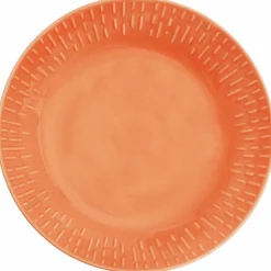 Confetti pastatallrik 23 cm, apricot
