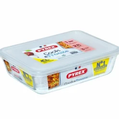 Cook&Freeze matlåda rektangulär 2,6 liter, glas
