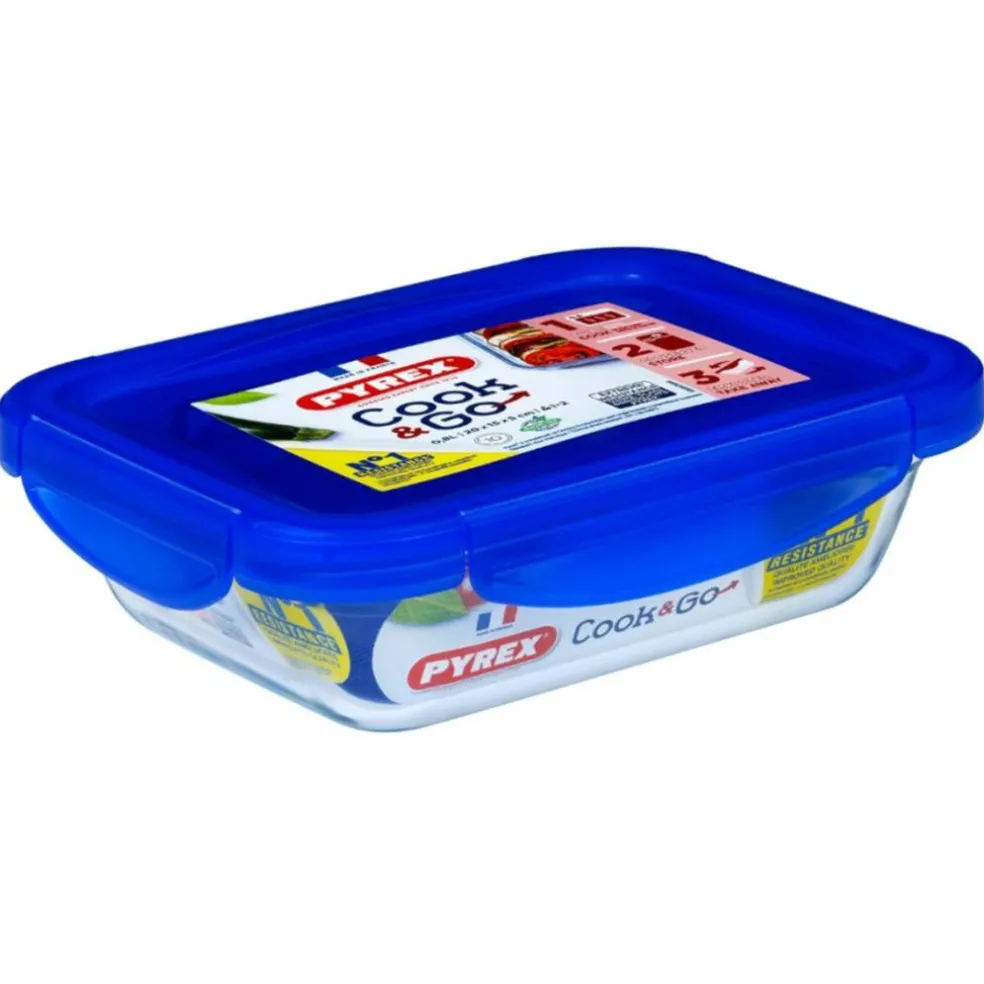 Cook&Go matlåda 800 ml, glas