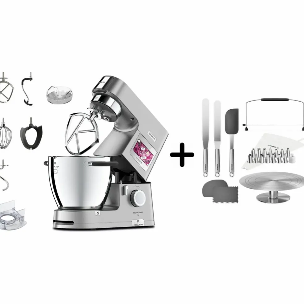 Cooking Chef XL köksmaskin + KWSD100 set för tårtdekorering