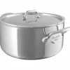 Cook Style gryta i stål med lock, 3,3 liter
