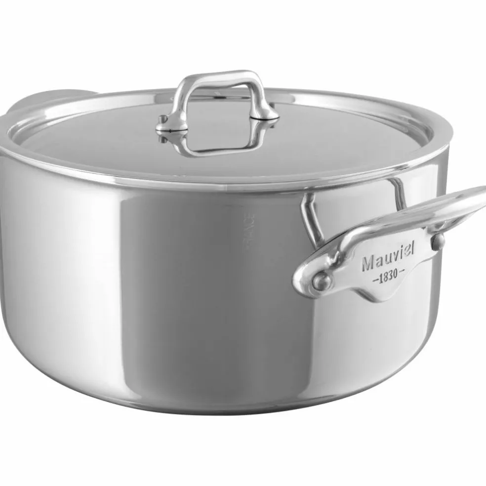 Cook Style gryta i stål med lock, 8,6 liter