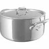 Cook Style gryta i stål med lock, 5,8 liter