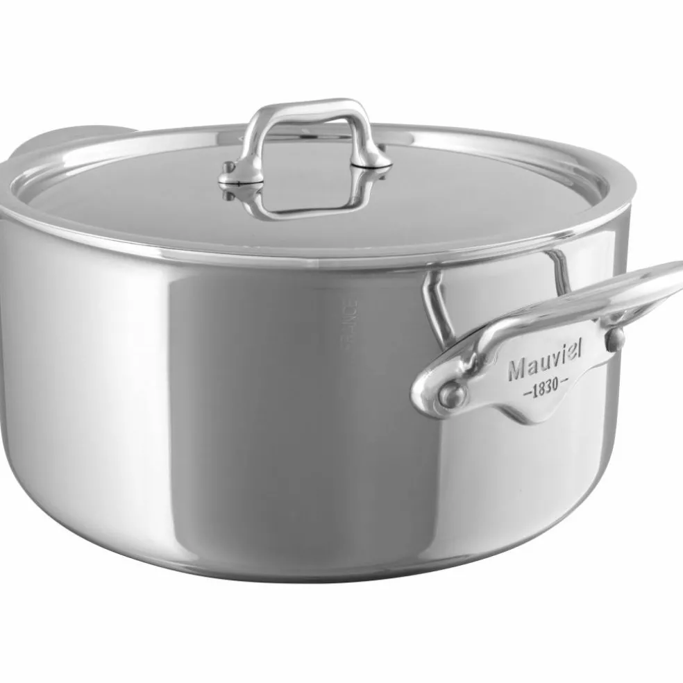 Cook Style gryta i stål med lock, 5,8 liter