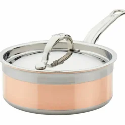 Copperbond gryta med lock 18 cm