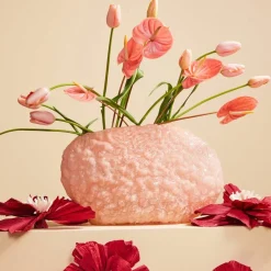 Corallo vas 45 cm, rosa
