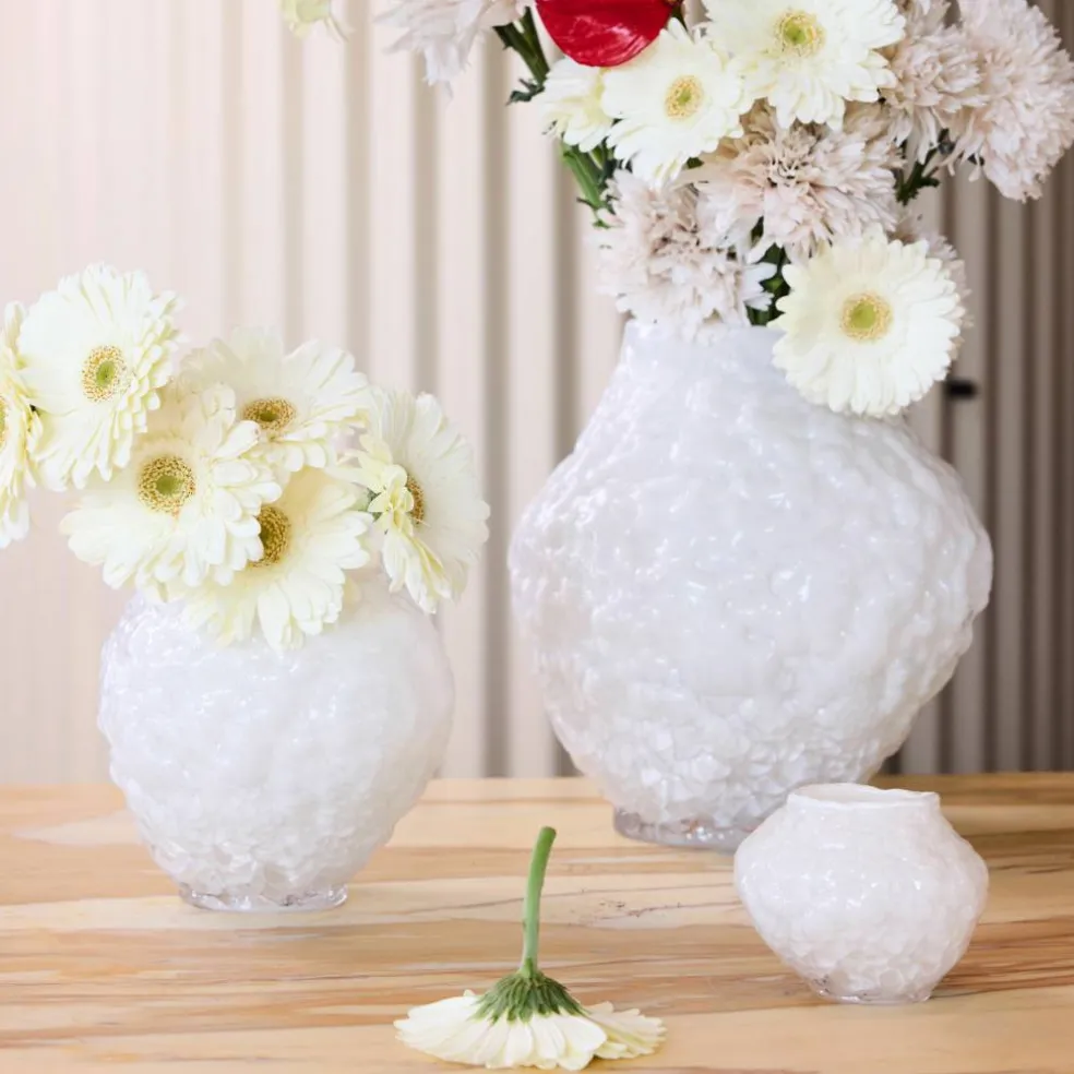 Corallo vas medium, off white