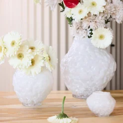 Corallo vas medium, off white