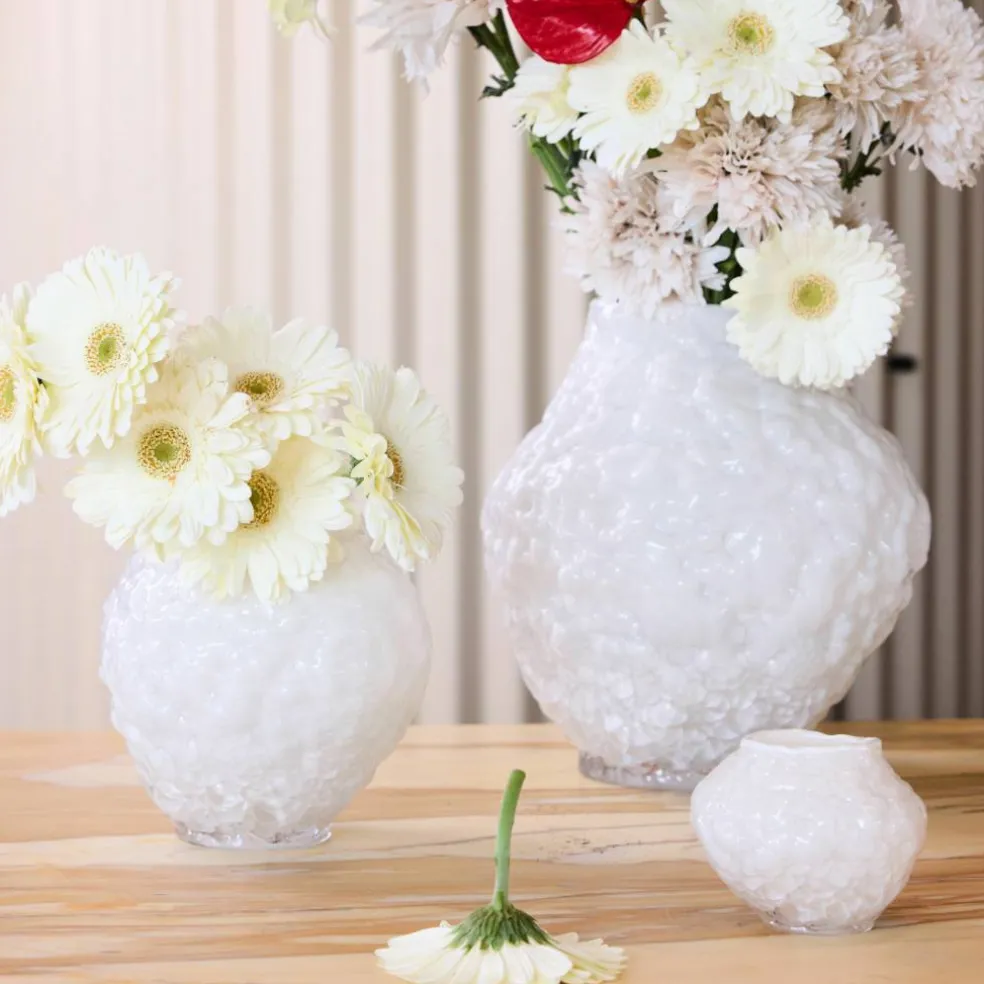 Corallo vas medium, off white