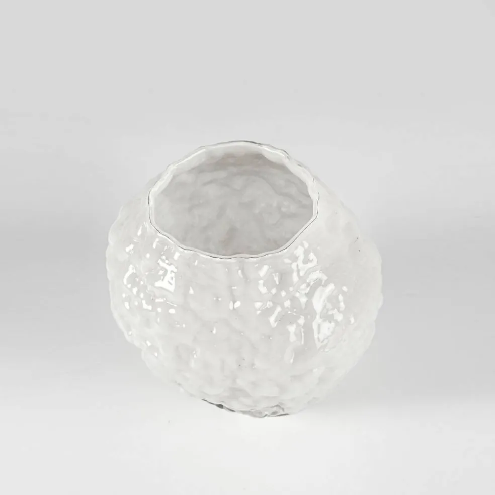Corallo vas medium, off white