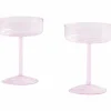 Coupéglas 2 st, rosa