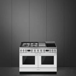CPF120IGMPR Portofino gas-/induktionsspis, röd