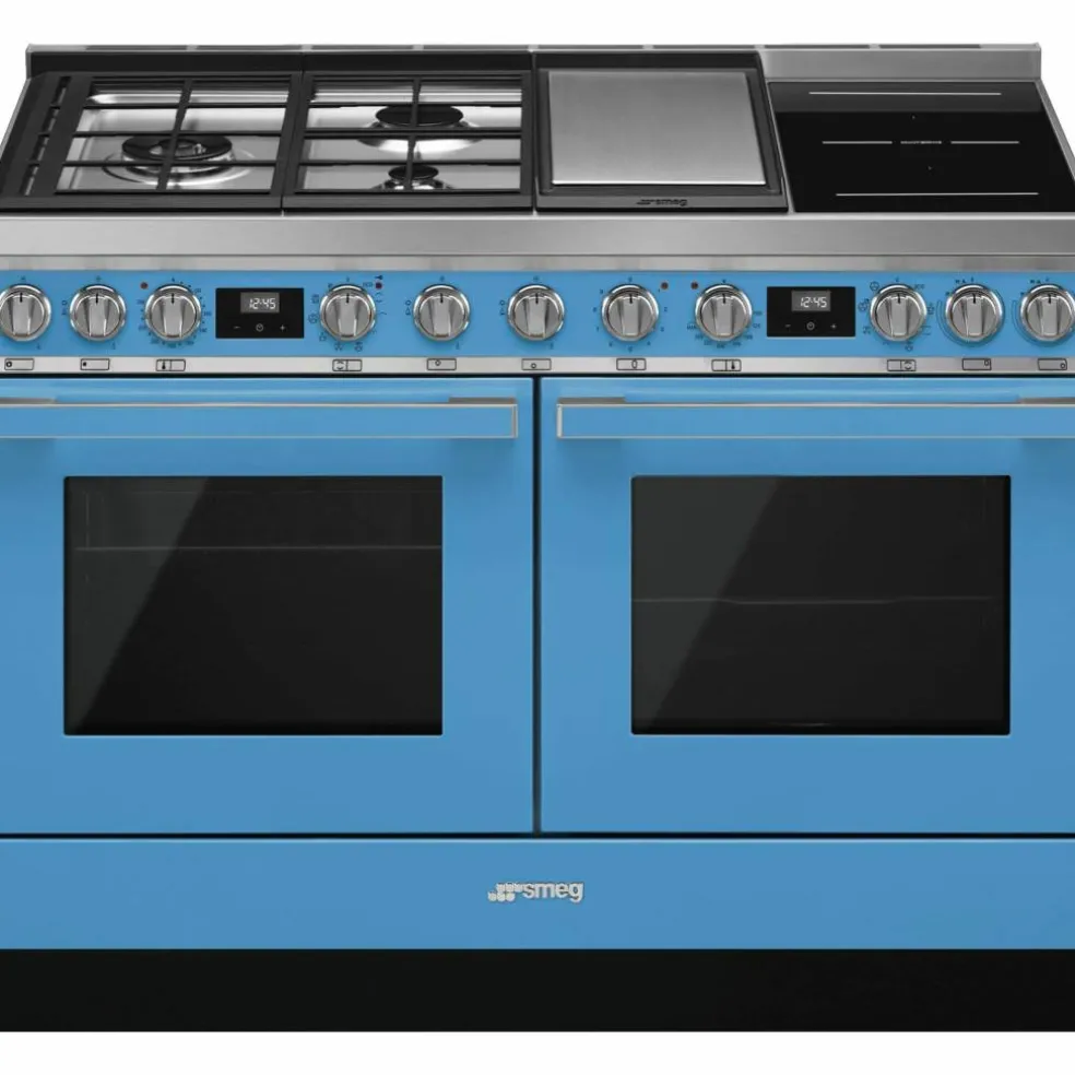 CPF120IGMPR Portofino gas-/induktionsspis, röd