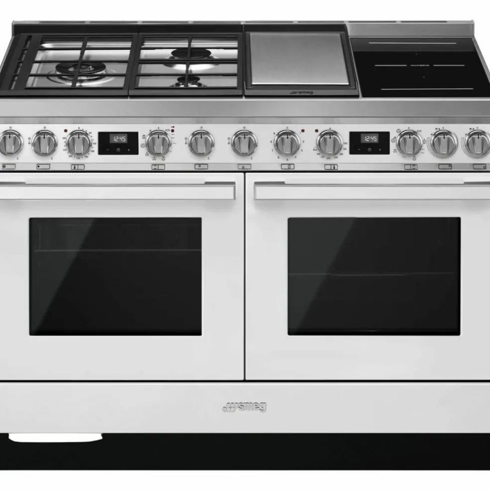 CPF120IGMPR Portofino gas-/induktionsspis, röd