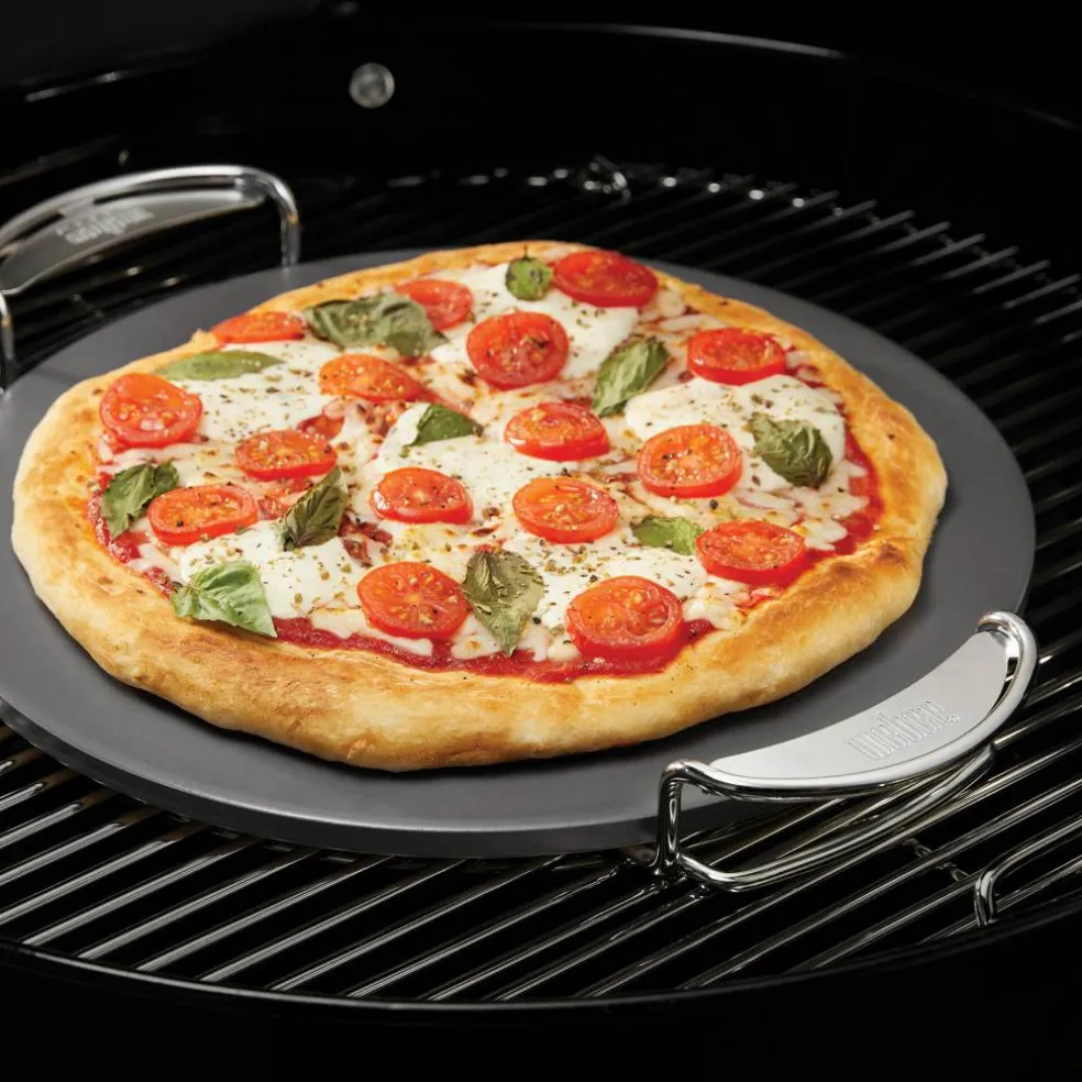 Crafted GBS Glaserad Pizzasten 33,5 x 42,5 cm