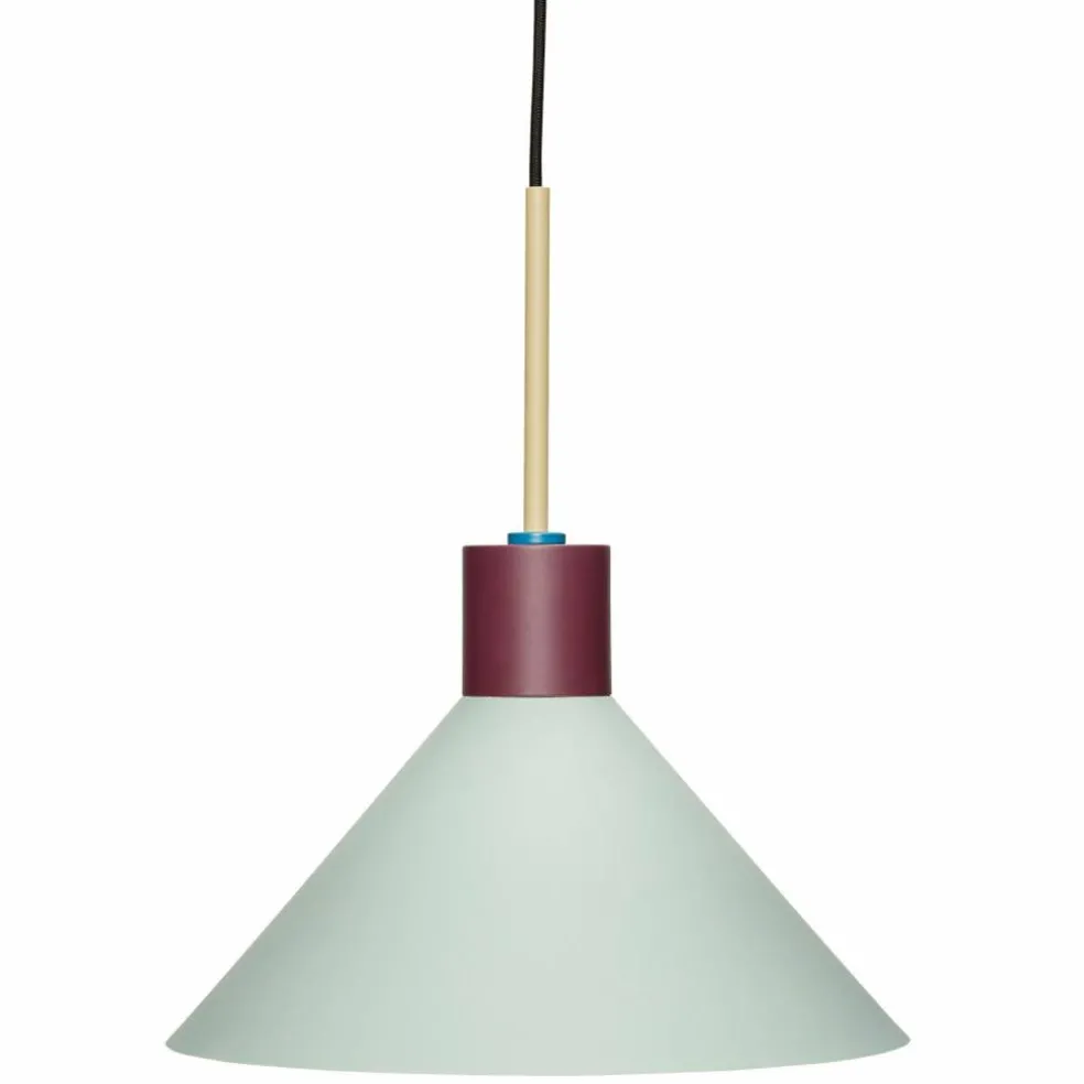 Crayon taklampa 35 cm, grön