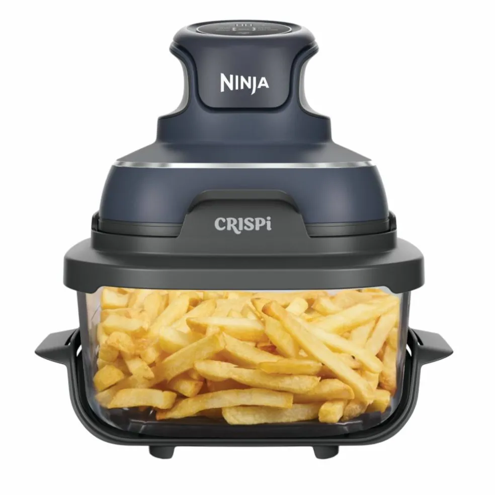 Crispi airfryer, salviagrön