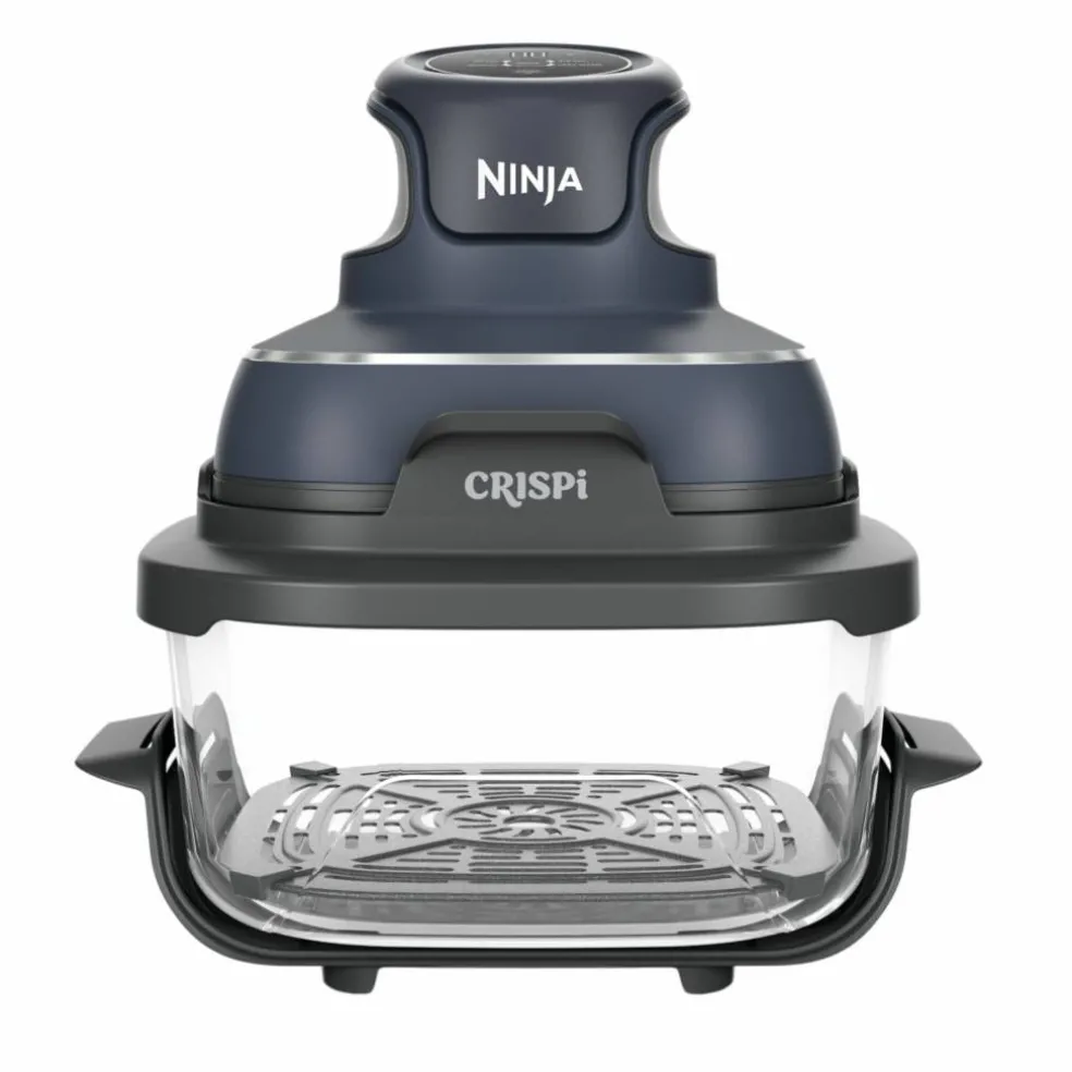 Crispi airfryer, salviagrön