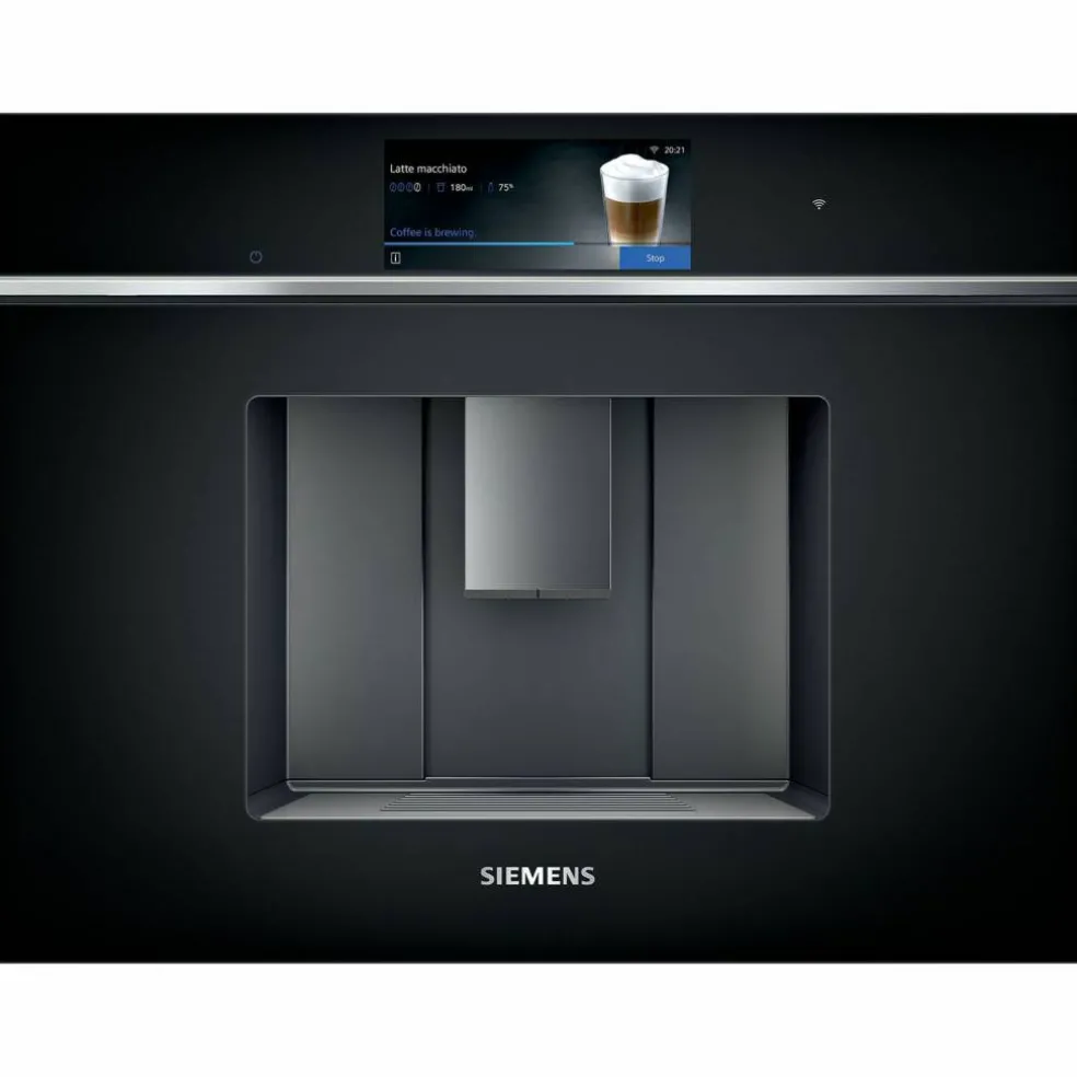 CT718L1B0 iQ700 Helautomatisk inbyggd espressomaskin, svart