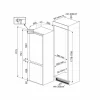 C8174TNE Integrerad kyl & frys