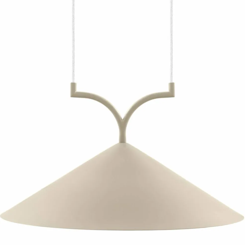 Curve pendel taklampa 50 cm, svart