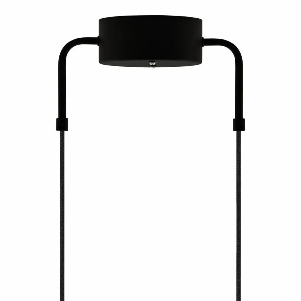 Curve pendel taklampa 50 cm, svart