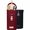 Cylinderformad Knivväska Gesunda Black