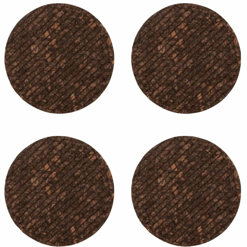Dante glasunderlägg i kork 4-pack