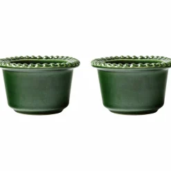 Daria 12 cm serveringsskål 2-pack, moss