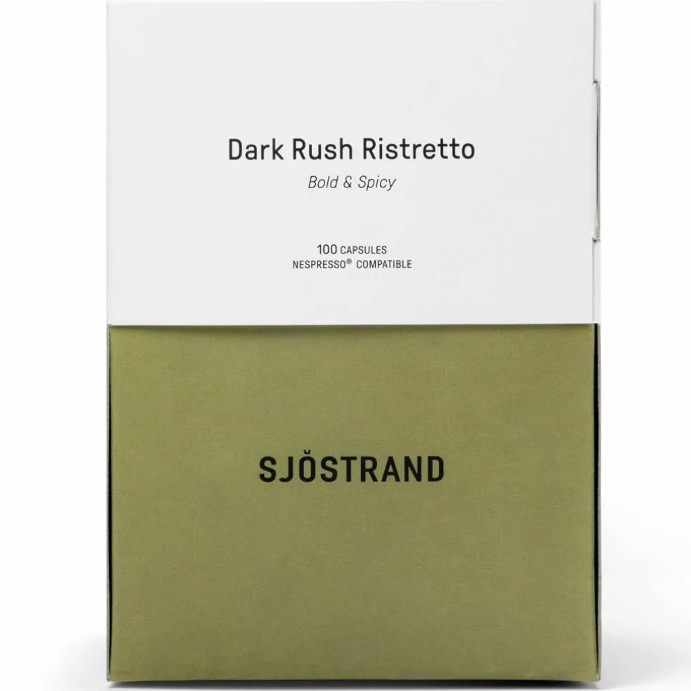 Dark Rush Ristretto kaffekapslar 100 pack