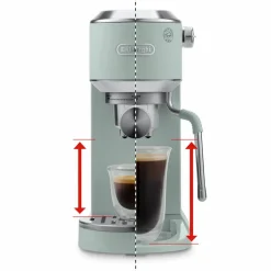 Dedica EC890 Duo espressomaskin, vit