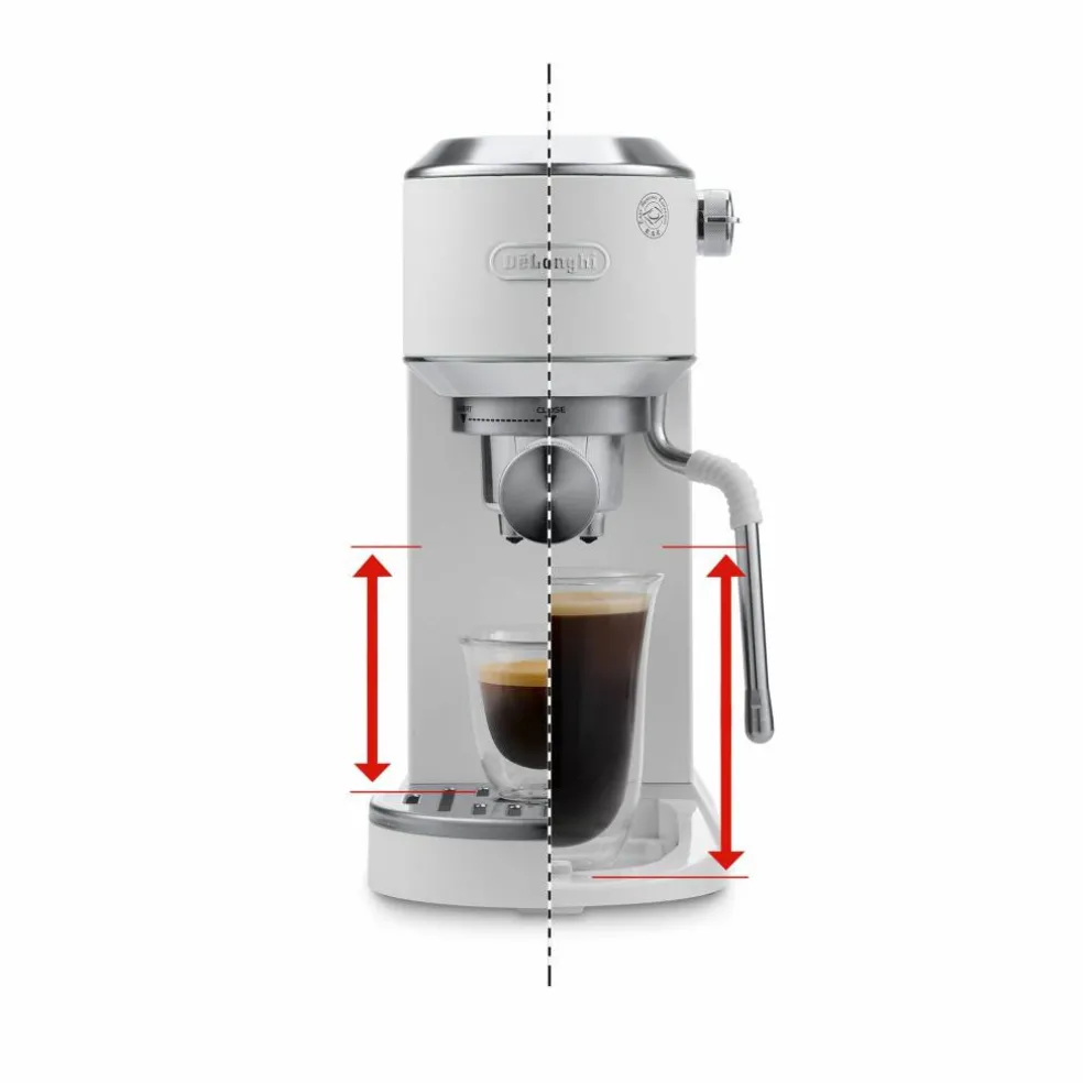 Dedica EC890 Duo espressomaskin, vit