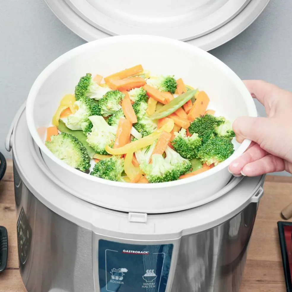 Design Pro riskokare 5 liter, rostfritt stål