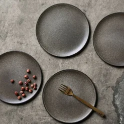 Desserttallrik, sandy beige