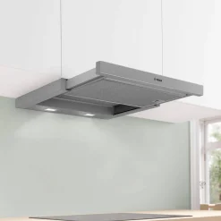 DFS067A51 Serie 4 utdragbar köksfläkt 60 cm, silver metallic