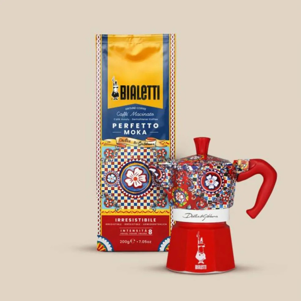D&G Moka Induction mokabryggare 4 koppar