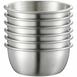 Dian dippskål 6-pack, rostfritt stål