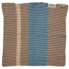 Disktrasa 27 × 27 cm 2-pack, beige/blå